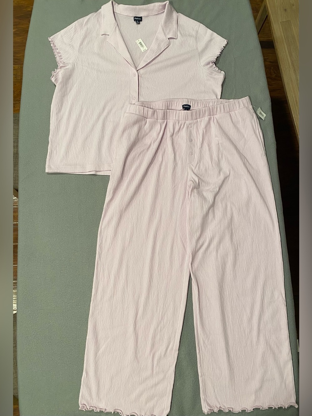 GAP Body Womens Pajama Set Purple Size XL